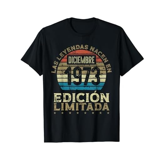Las Leyendas nacen en Diciembre de 1973 - 51 Años Cumpleaños Camiseta