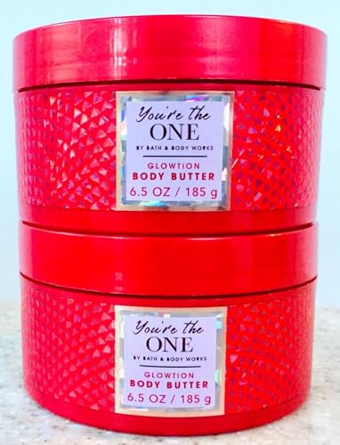 2 YOU’RE THE ONE Body Butter Glowtion 6.5oz bath body SET