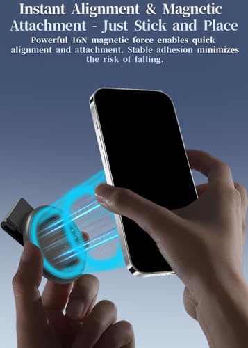 Magnetic Belt Clip Phone Holder with Anti Theft Phone Chain, for Hiking Travel Outdoor Climbing,Cellphone Holder, for All Cell Phone Android - image 4