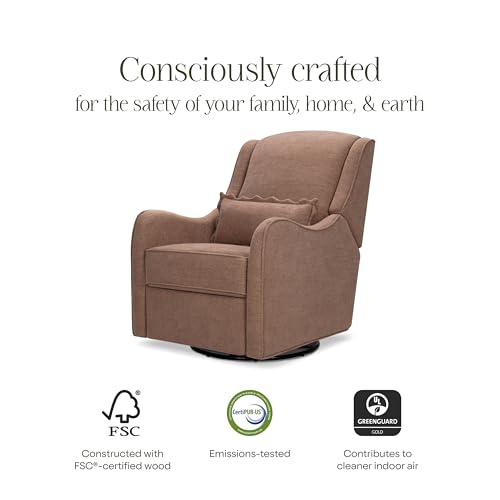 Sillón reclinable estructura madera color rosa miniatura 5