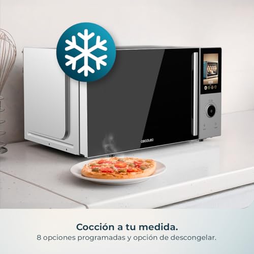Microondas táctil Cecotec de 2200W de convección con 8 programas automáticos 5