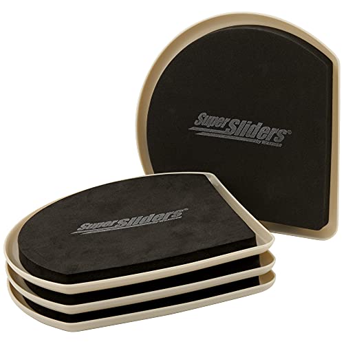 Super Sliders 4734295N 7 Inch Slide & Hide Reusable Furniture Sliders thumb #2
