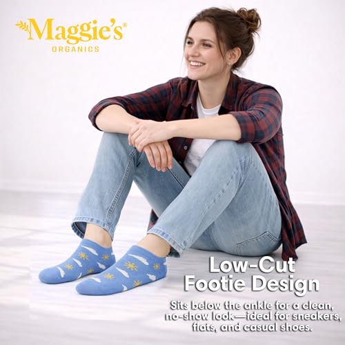 Image of Maggie's Organic Unisex Footie Socks
