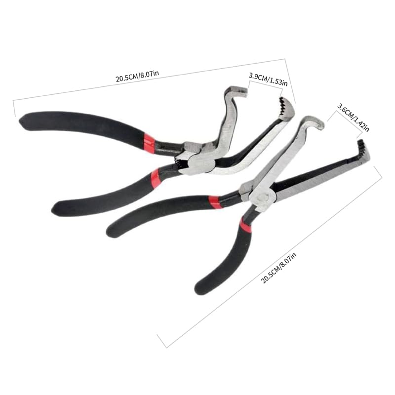 Upgraded Electrical Disconnect Pliers, 8in Automotive Tools Electrical Connector Pliers.Universal Spark Plug Pliers Car Accessories.