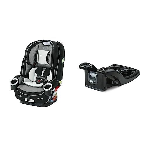 Image of Graco 4Ever DLX 4 in 1 Car Seat and SnugRide Lite Infant Car Seat Base