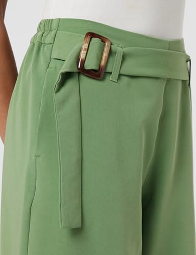 Image of Max Women High Rise Solid Belted Regular Fit Culottes