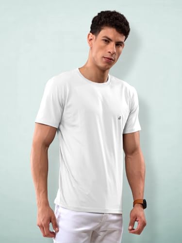Image of Lux Nitro Cotton Round Neck T-Shirt for Men | Half Sleeve | Regular Fit | Comfortable Everyday Casual Wear