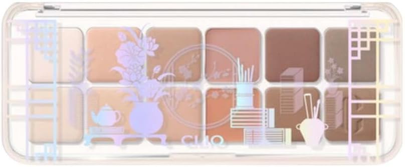 CLIO Hafif Dokulu Yoğun Renklere Sahip Göz Farı Paleti Pro Eye Palette Air (21 Mogamju Library)