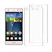 WEOFUN Huawei P8 Lite 2015/2016 Schutzfolie, [2 Stück] Ultra-klar Displayschutzglas für Huawei P8 Lite 2015/2016 [0.33mm, 9H, Ultra-klar]