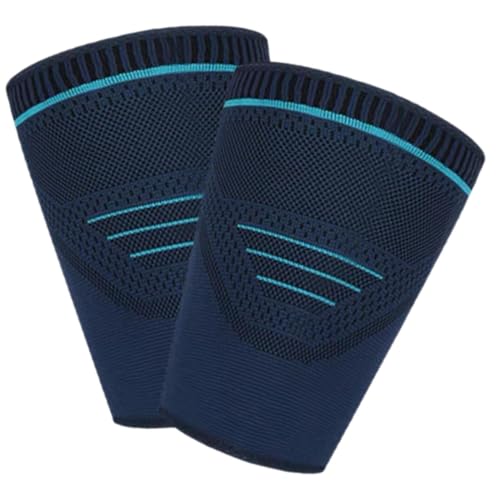 Gogogmee Men's Thigh Compression Sleeve for Sports Leg Sleeves High Elasticity Comfortable Skin-Friendly Thigh Band Leg Warmers 2 Pcs L