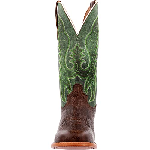Durango® Pro Hickory and Shamrock Green Western Boot3