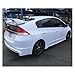 Compatible for Honda Insight Rear Spoiler 2009 2010 2011 2012 2013 ABS Plastic White and Black Spoiler Trunk Boot Wing Spoiler(Unpainted)