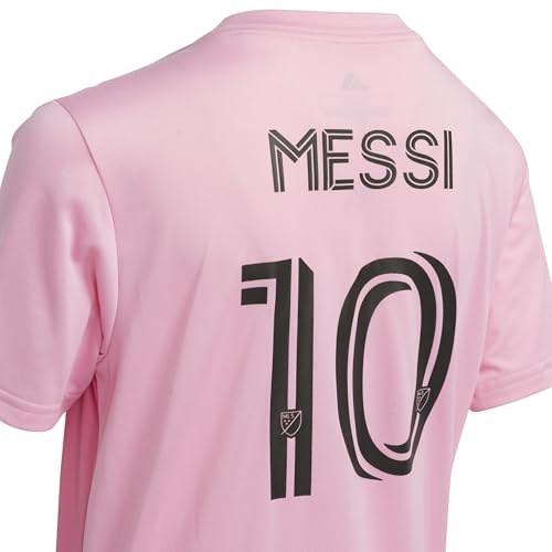 Image of Adidas MLS Unisex Kids Inter Miami Cf Messi Fan Jersey