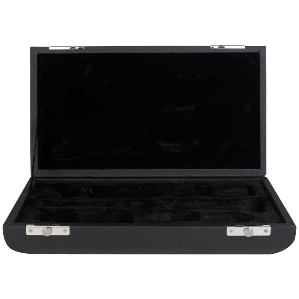 ERINGOGO Portable Oboe Bag Press-lock Buckle Large Capacity Pouch for Oboe Protection Pu Material Black