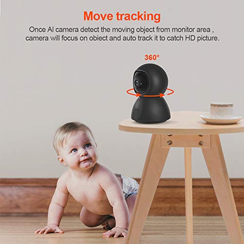 Image of EVERSECU Pet Camera,2K Security Camera Indoor, 2.4G&5G WiFi, Dog Camera with Phone App,Home Camera for Baby /Elder with One-Touch Call, Night Vision, 2-Way Audio, AI Motion Detection