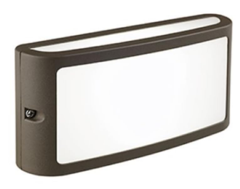 Applique d'extérieur LED 10W Sovil marron 3000K design