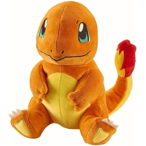 Pokemon Charmander assis 20,3 cm de collection : cadeau ideal pour anniversaire