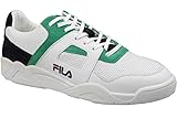 Cuir lisse Fila Cedar CB Low 1010516-00q, Sneakers Basses Homme, Blanc (White 1010516-00q), 45 EU