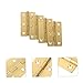 Healeved 16pcs Box Hinges Small Industrial Piano Hinges Heavy Duty Folding for Cabinet Craft Projects
