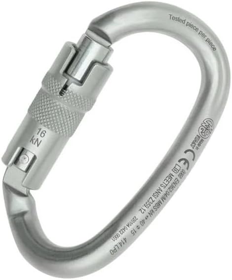 Kong Italy Ovalone DNA Auto Block Connector, Helical Carbon Steel, 90° Rotating Device Alignment
