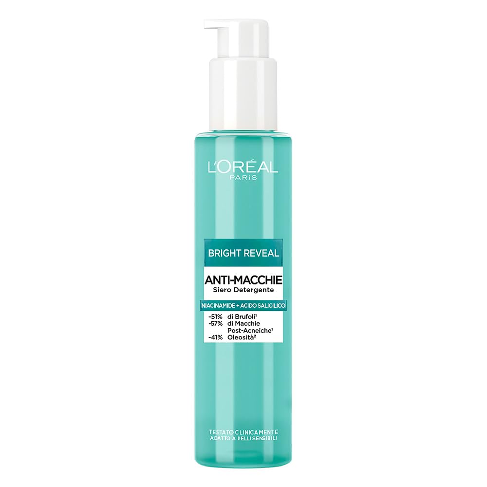 L'Oréal Paris Siero Detergente Anti-Macchie Bright Reveal