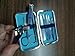 Beauty Nail kit Manicure Set, 10 Piece Nail Care Kit with Stainless Steel Tools, Light Blue Case .Unisex(Blue 10 Piece Set)