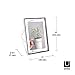 Umbra Prisma Picture Frame, 5x7 Metal Photo Display for Desk or Wall, 5