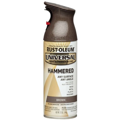 Rust-Oleum 245218 Universal All Surface Spray Paint, 12-Ounce, Hammered Brown by Rust-Oleum