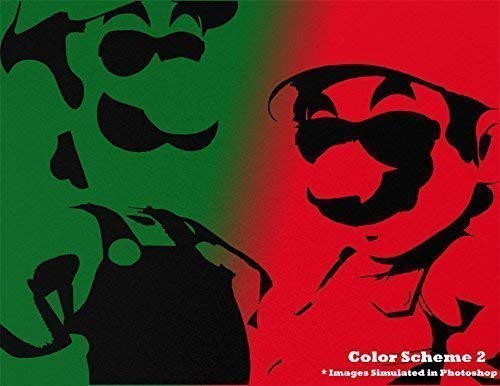 Miniatura 6 de Mario and Luigi OG Stencil Spray Painting Metal Art