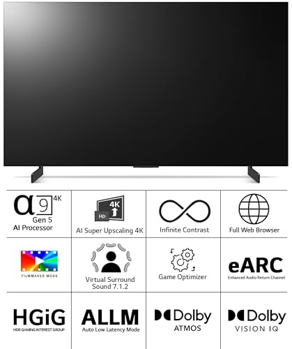 Image of LG 106 cm (42 inches) 4K Ultra HD Smart OLED TV 42C2PSA (Titanium Grey)