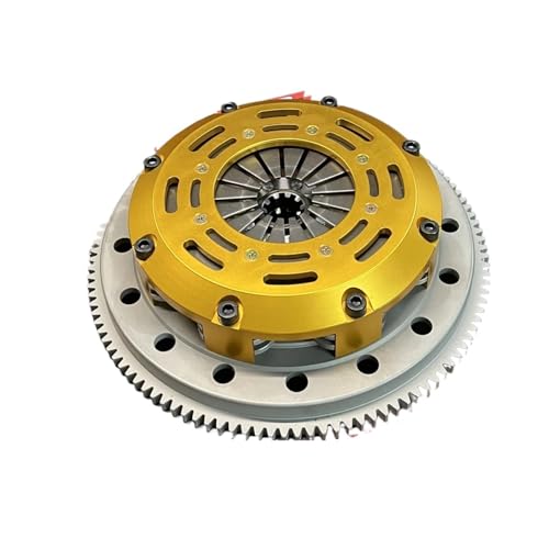 Juego de discos de embrague Kit de embrague doble disco carreras compatible con BMW 525, 528, 530, 323, 325, 328, 330, E46, E36, Z4, Z3, E85 y E86