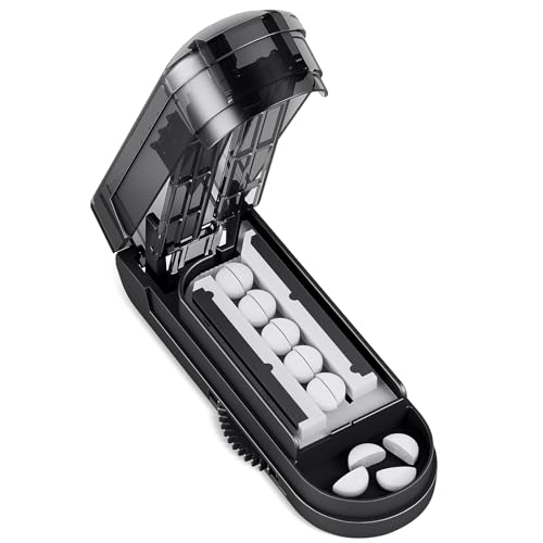 DEPAD - DEPAD Multiple Pill Cutter for Small Pills, Adjustable Pill Splitter for Multi Tablets with Accurate Pill Alignment, Stainless Steel Cutting Blade and Blade Guard - -12%