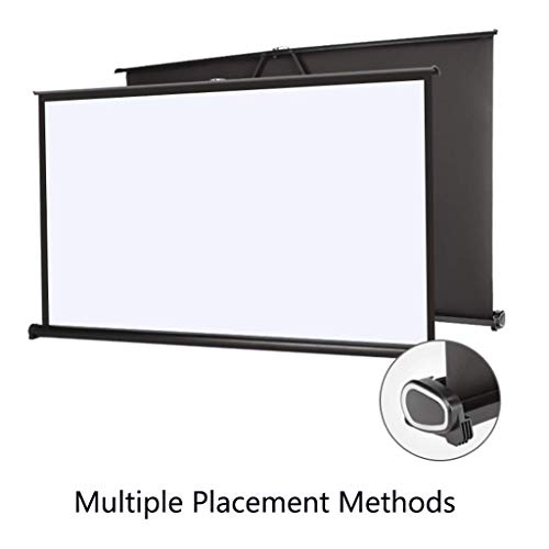 Pantalla portátil manual para proyector de 40 pulgadas miniatura 5