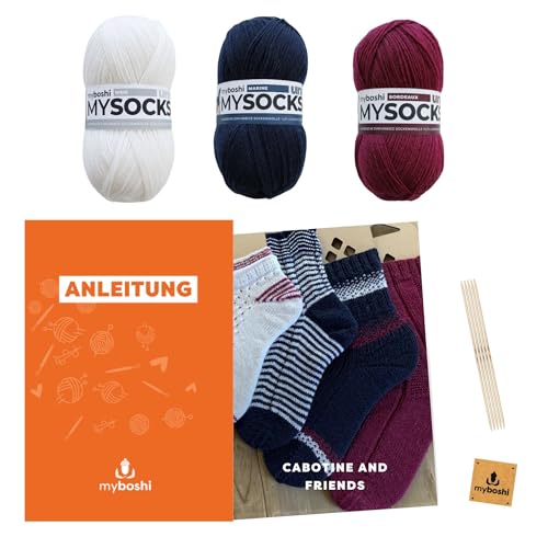 Myboshi Strickset Socken S934-PARENT 4 Paar