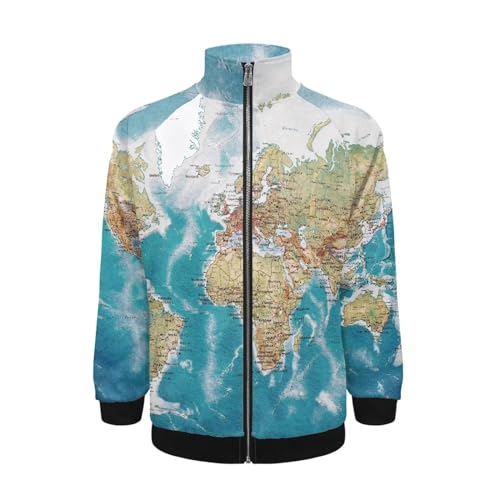 Image of Men's Lightweight Jackets Casual Full Zip Fleece Jacket Men Coats Fashion Long Sleeve Sweatshirt