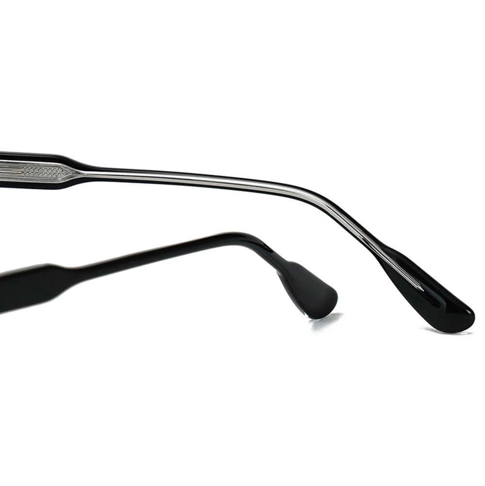 modne okulary damskie męskie okulary blokujące owalne unisex octan czarne przezroczyste prezenty męskie