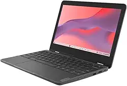 Lenovo Laptop 300e Yoga Chromebook Gen 4 11,6 polegadas HD 2 em 1 com tela sensível ao toque, MediaTek Kompanio 520 2.0GHz, 8GB RAM, 64GB eMMC, ChromeOS, cinza grafite