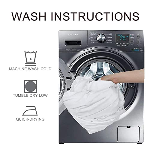 MOUPL 100% Mikrofaser Bettwäsche-Sets 135x200 2teilig 3D Motiv Kawaii Cartoon Einhorn Kinderbettwäsche mit Reißverschluss Weiche Warm Sommer Bettbezug mit Kissenbezug 80x80 cm für Jungen Mädchen - Image 8