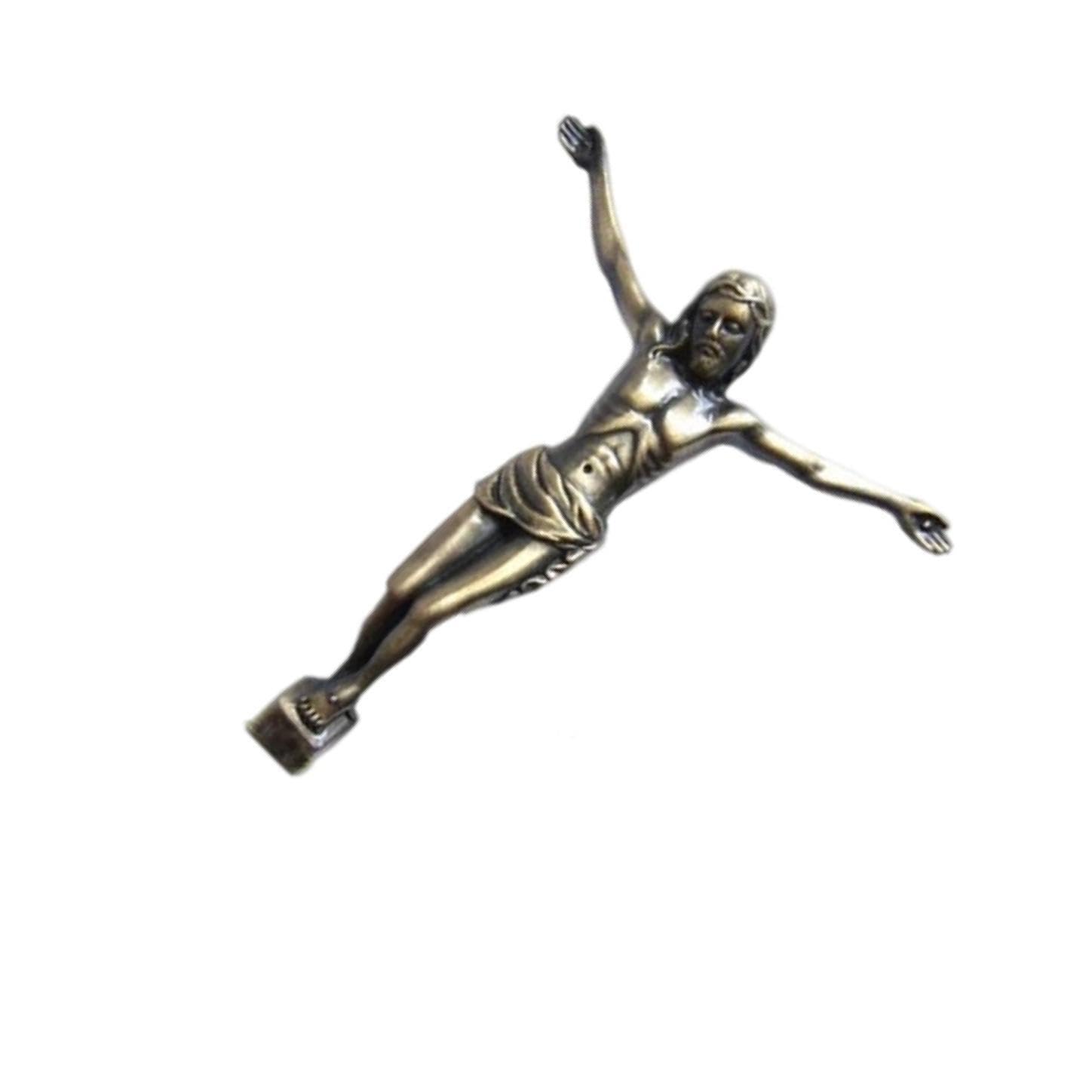 QIXCXAZ Unique Jesus Figurine Collection Beautiful Expressions Home Church Decorative Sculptures Living Area Is Crucifix Wall Cross Accessories. Suitable For Displaying Living