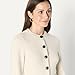 Amazon Essentials (Demi's Pick) Women's Regular-Fit Long-Sleeve Cardigan with Bell Sleeves and Shaped Waist, Oatmeal Heather, X-Large