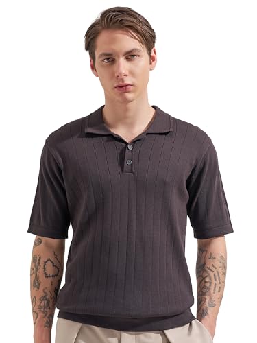 Image of Highlander Men's Polo Tshirt | Flat Knit | Regular Fit | Polo T-Shirt for Man