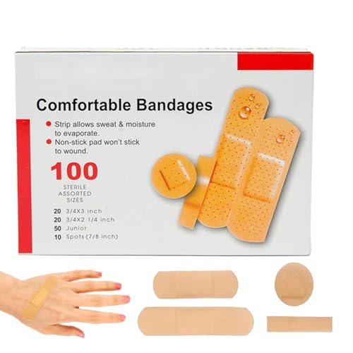 Yeso De La Dedos Para Niños, Cinta Adhesiva De Vendaje, Cinta De Cuidado De Heridas Microporosas, Hachas Flexibles De Yeso Suave Para La Piel, Espesor De Aproximadamente 0.1 Cm/0.04 Pulgadas Para Amig