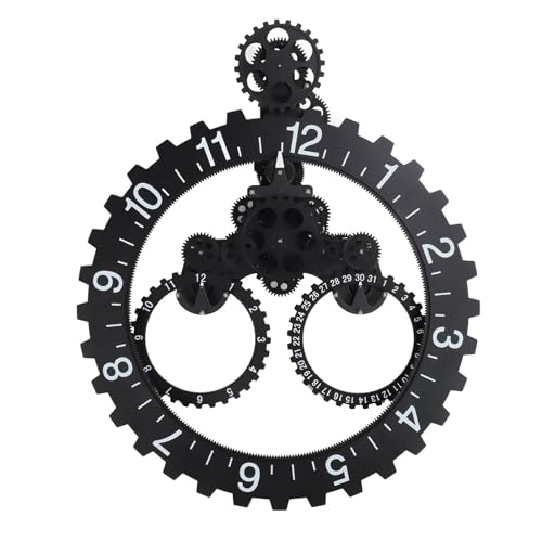 Horloge murale dynamique Acouto en PVC pour en finir avec les cadrans ternes