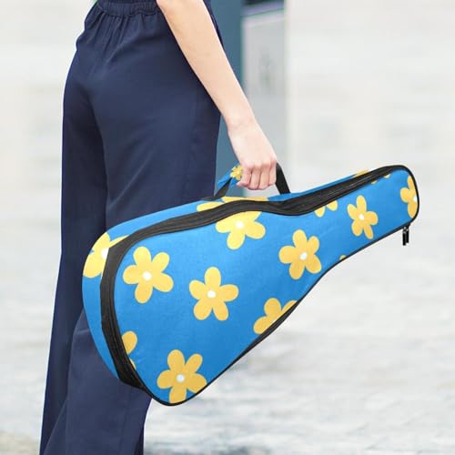 JRHEJTHH Housse durable pour ukulélé étanche avec épaules réglables pour 53,3 cm, 58,4 cm, 61 cm d’épaisseur, motif ligne en forme de fleur – Bleu, Multicolore., 25.9x9x3.1in/66x23x8cm, Moderne - Les Beatles, Paul McCartney, John Lennon, RIngo Starr, George Harrison JRHEJTHH Housse durable pour ukulélé étanche avec épaules réglables pour 53,3 cm, 58,4 cm, 61 cm d'épaisseur, motif ligne en forme de fleur - Bleu, Multicolore., 25.9x9x3.1in/66x23x8cm, Moderne – Image 7