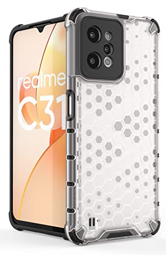 Image of Glasgow | for Realme C31 Stylish Look Pattern Back Case Cover for Realme C31 - Transparent