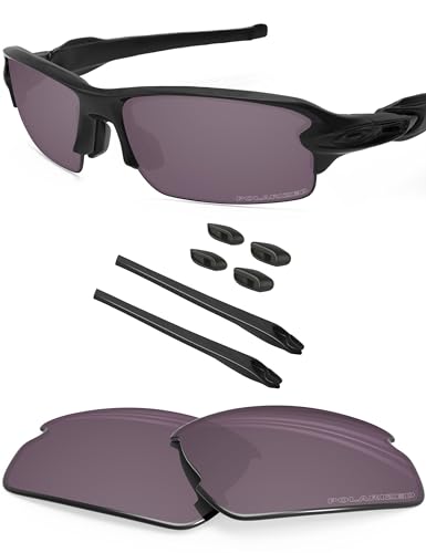 Image of BLAZERBUCK Replacement Lenses & Sock Kit for Oakley Flak 2.0 OO9295 Sunglasses