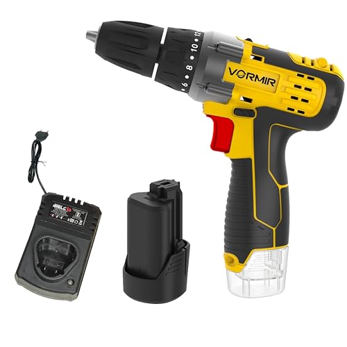 Image of IBELL VORMIR Cordless Drill Driver,12V, 0-400 /0-1450 rpm, 25Nm Torque, 10 mm Chuck,1500mAh Li-Ion, Fast Charger, Compact Design, 6 months warranty