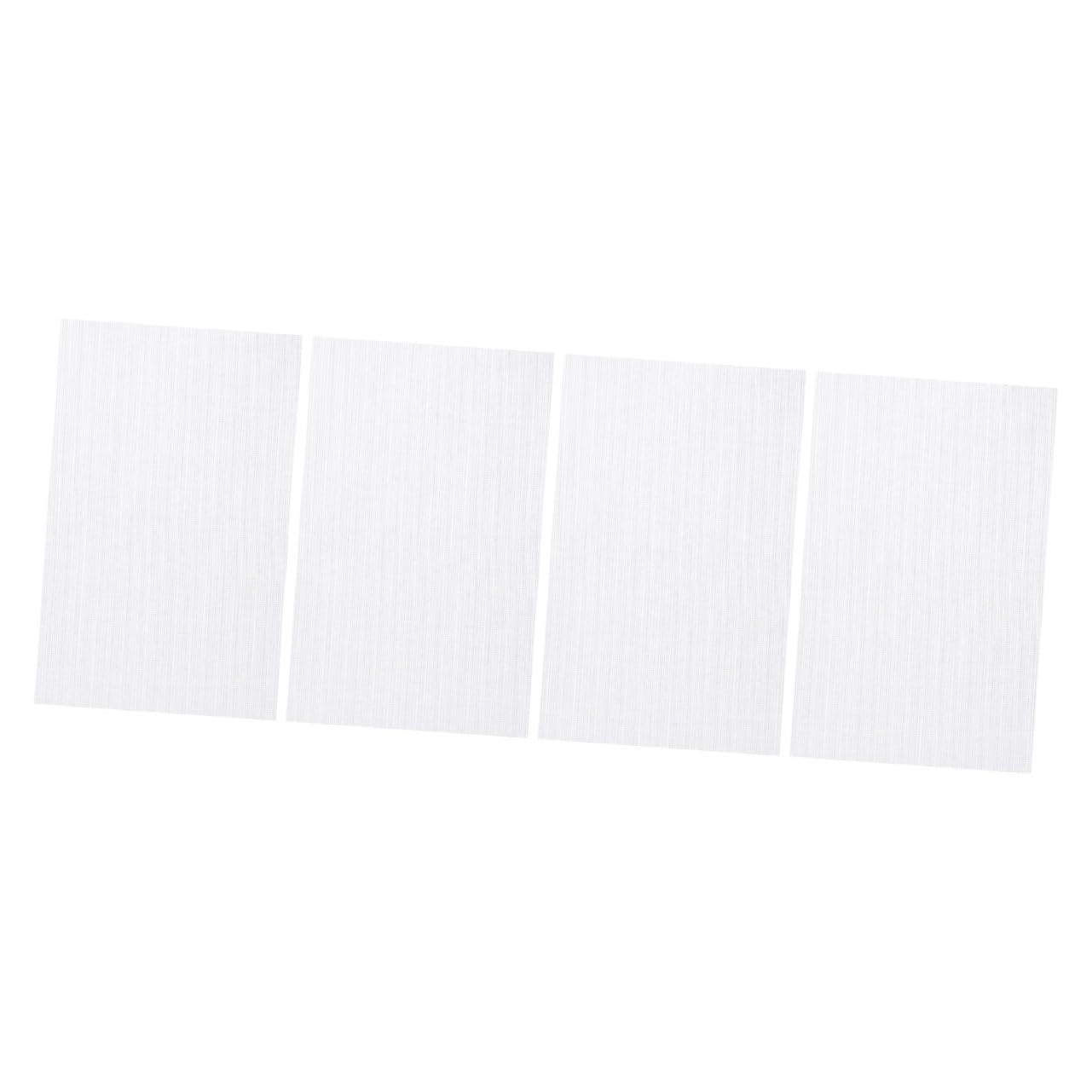 TEHAUX 4 Sheets Stitch Fabric DIY Embroidery Gridding Cloth 100% Cotton Fabric for Crafting - Wrinkle
