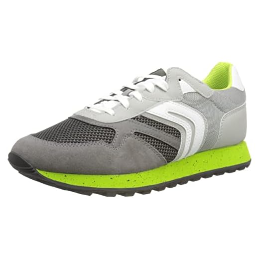 Geox U PONENTE, Zapatillas, para Hombre, (Gris), 42 EU