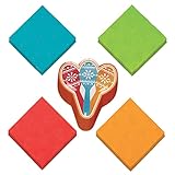 Fiesta Party Supplies for Cinco De Mayo and Summer Parties (Maraca Shaped Paper Dessert Plates and...